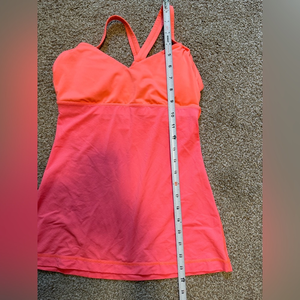 Lululemon wrap it up tank top size 6 pink - Picture 5 of 8